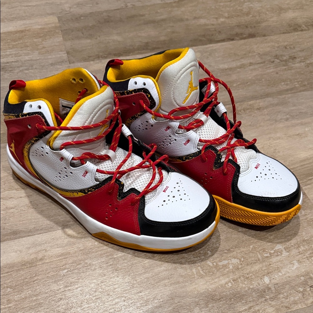 Nike air Jordan phase 23 Red and White Basketball Shoes